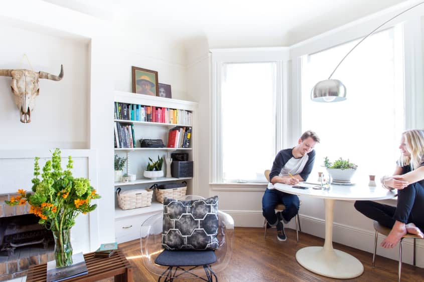 Alex & Zack’s Inspired Cole Valley Edwardian Apartment Therapy